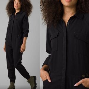 Prana long sleeve jumpsuit coveralls size small
